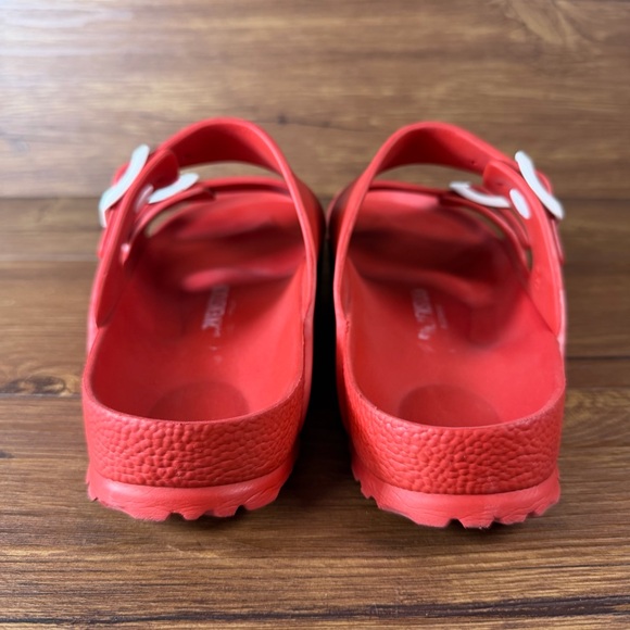 Birkenstock Arizona Essentials Red EVA Sandals EU Size 40 Women's 9 Slides Shoes - Picture 6 of 10